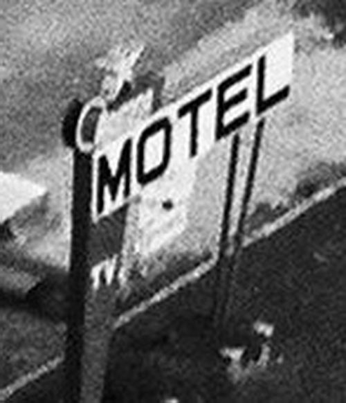 Ramona Court Motel - Sign Magnified